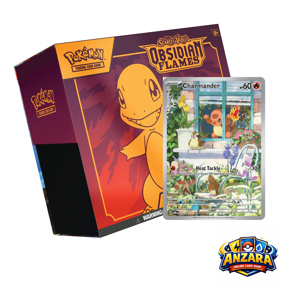 Pokémon TCG Elite Trainer Box : Scarlet & Violet - Obsidian Flames - Sealed