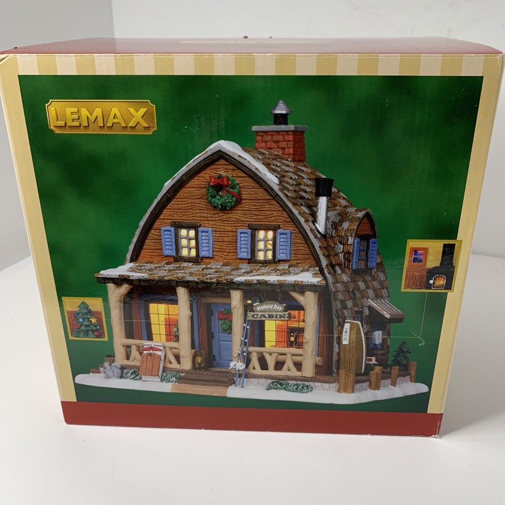 Lemax 2012 Mallard Bay Cabin Vail Village Rare Signature Design #15216
