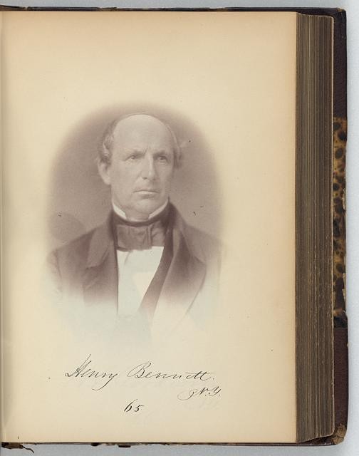Photo:Henry Bennett,New York,35th Congress,1859