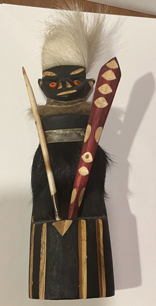 African Hand Carved 9