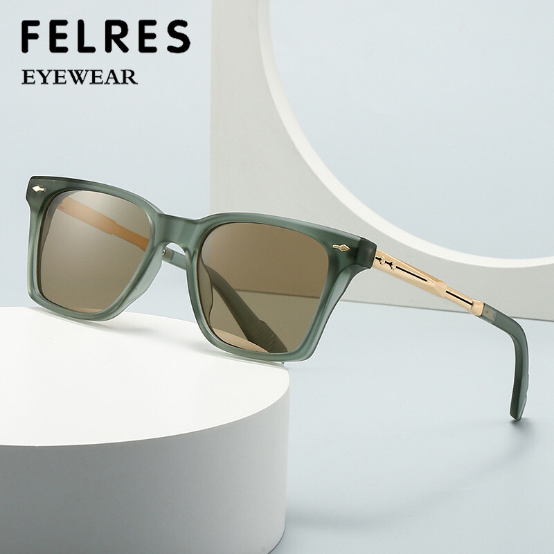 Square Retro UV400 Sunglasses for Men Perfect for Driving Travel and Outdoor Activities