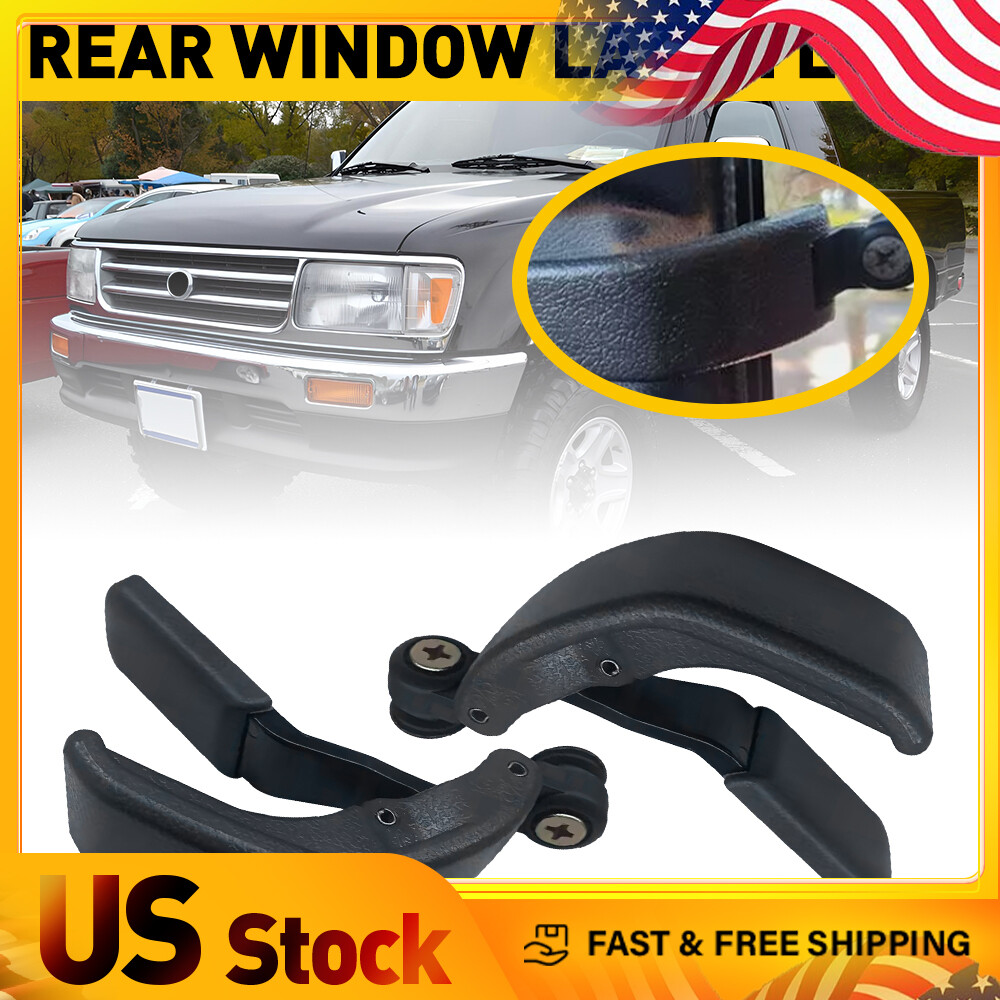 2Pcs Rear Quarter Window Lock Latch For Toyota Hilux Tacoma T100 1989-2000
