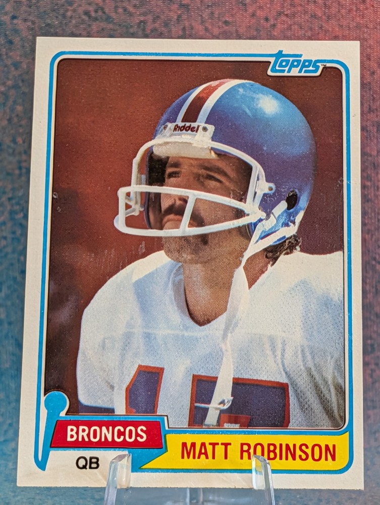 1981 Topps #223 Matt Robinson