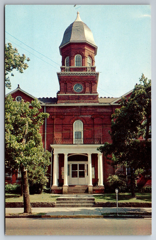 MA, Worcester County Court House, Vintage Postcard