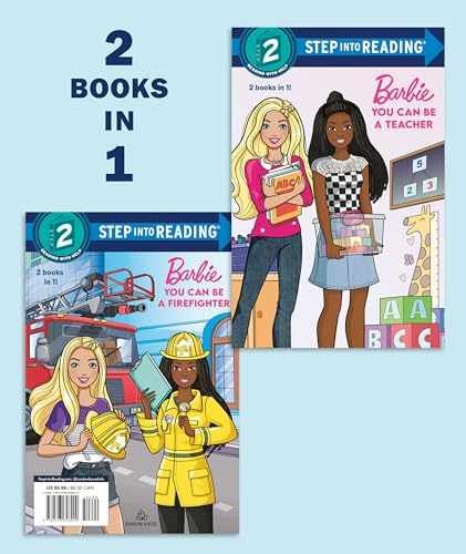 You Can Be a Teacher/You Can Be a Firefighter (Barbie) - Paperback - Very Good q