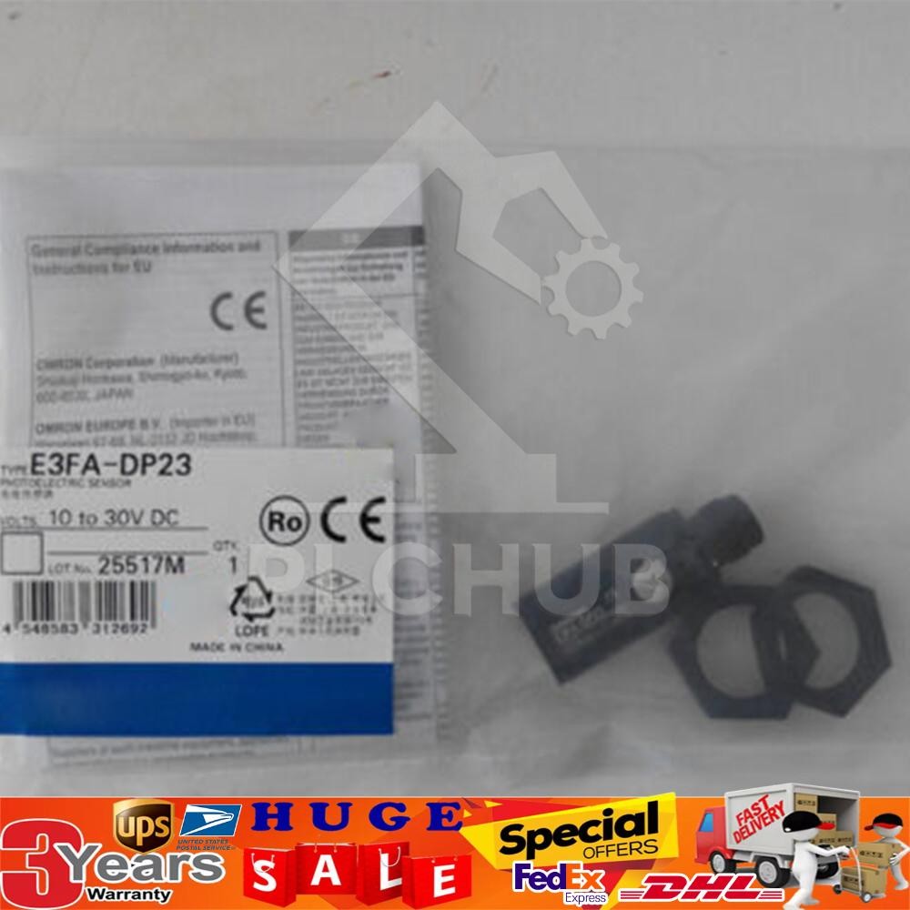 1PC New Omron E3FA-DP23 Photoelectric Sensor E3FADP23