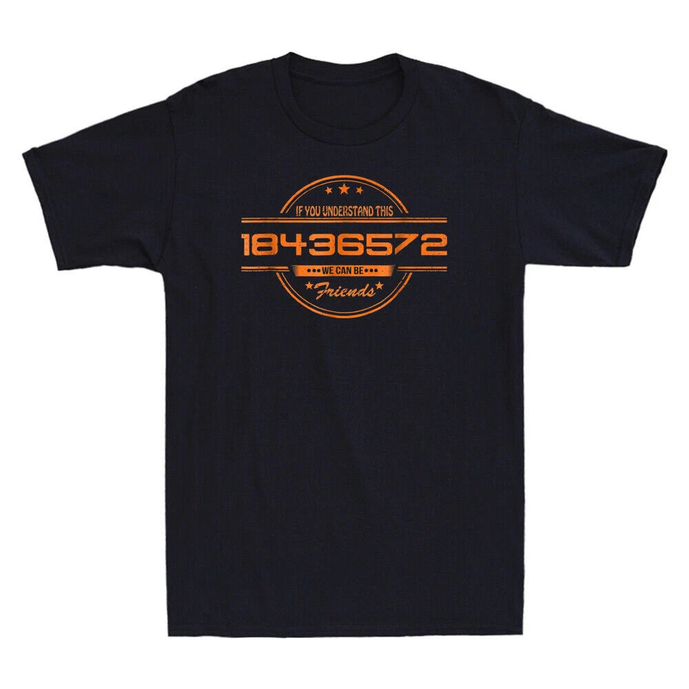 Hot Rod If You Understand 18436572 We Can Be Friends Vintage Men's Black T-shirt