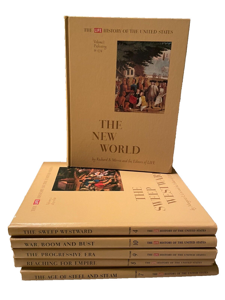 THE LIFE HISTORY OF THE UNITED STATES - HARDCOVER  Pick Your Book