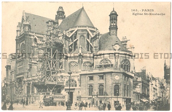 Saint-Sulpice Church 1910 Postcard