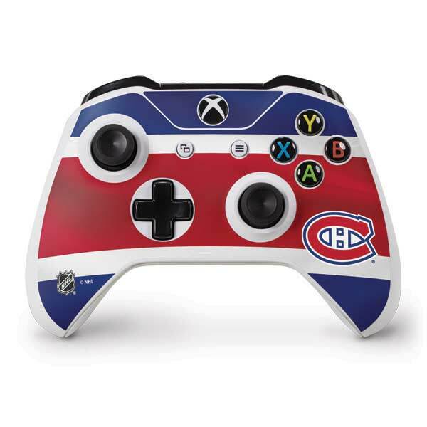 NHL Montreal Canadiens Xbox One S Controller Skin - Montreal Canadiens Jersey