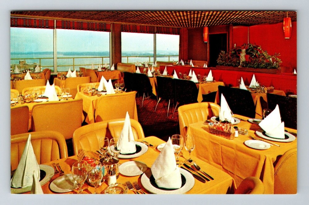 Madison WI-Wisconsin, Park Motor Inn, Dining Room, Vintage Postcard