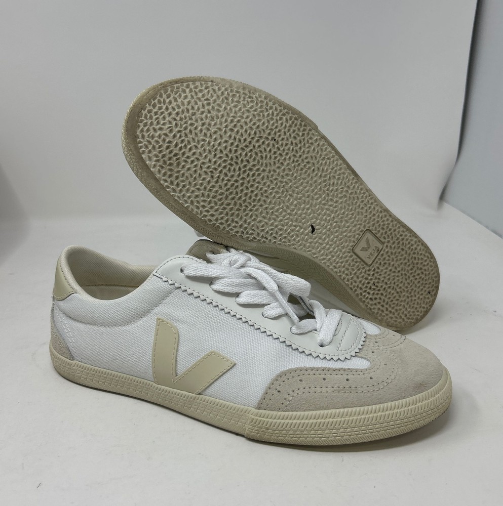 Veja Volley O.T. Leather White Natural Women's Casual Sneakers  