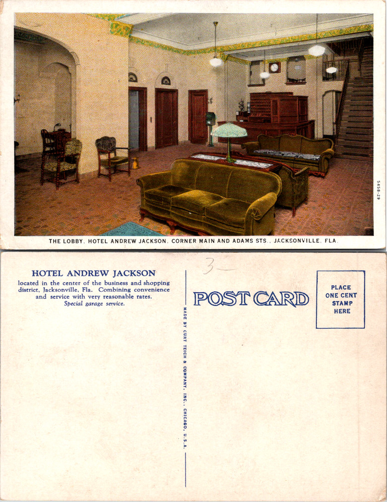 Old Vintage Postcard