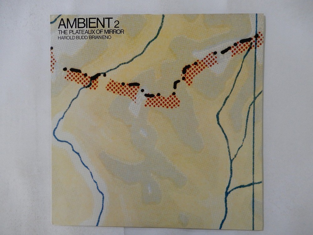 Harold Budd & Brian Eno The Plateaux Of Mirror Editions EG MPF 1321 Japan   LP