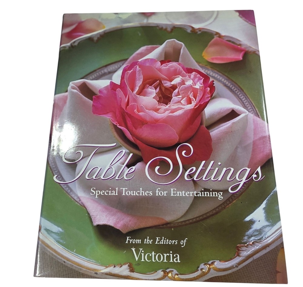 Table Settings & Decorating Books Lot Of 3 Entertaining Ideas Tabletop Design