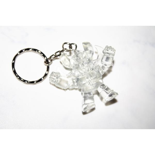 Mazinger Z Clear Figure Mascot Keychain　Vintage  Anime Japan Super Robot Wars