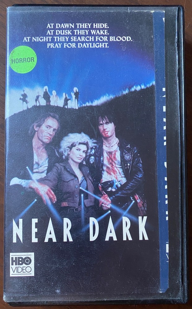 Near Dark - 1987 horror vampire VHS hardshell case HBO Video