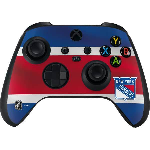 NHL New York Rangers Xbox Series X Controller Skin - New York Rangers Jersey
