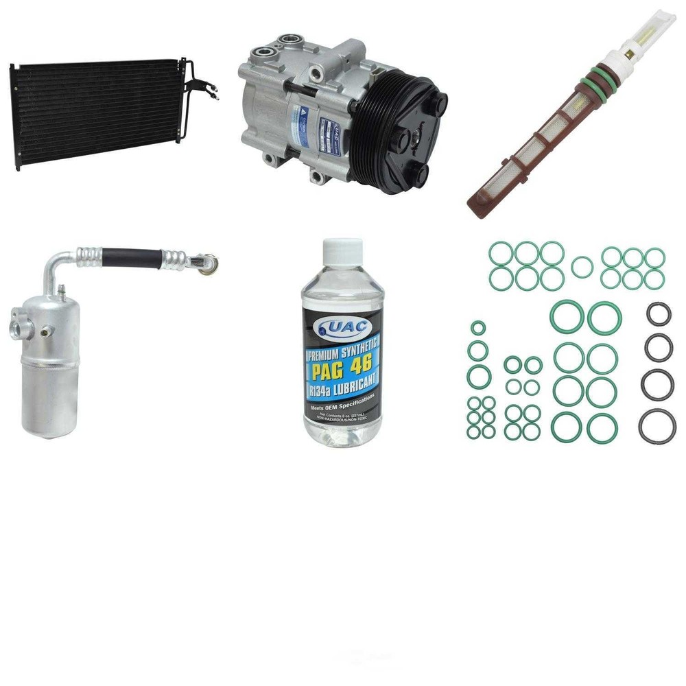 A/C Compressor Condenser Replacement Kit UAC KT 4152A