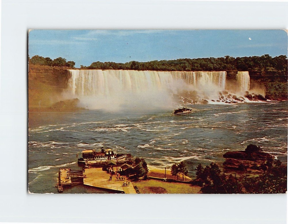 Postcard American Falls Niagara Falls NY USA
