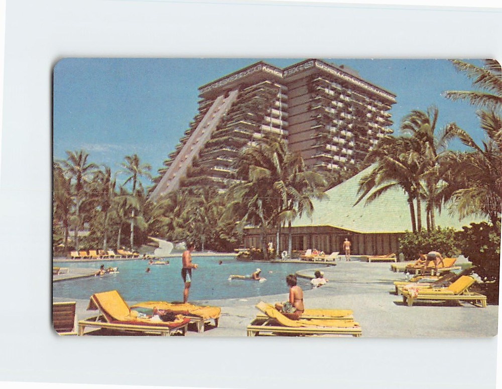 Postcard Partial View of Acapulco Princess Hotel Acapulco Mexico