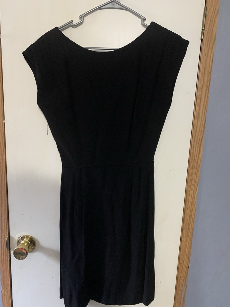 Ralph Lauren Blue Label Sleeveless Dress Black Size 6