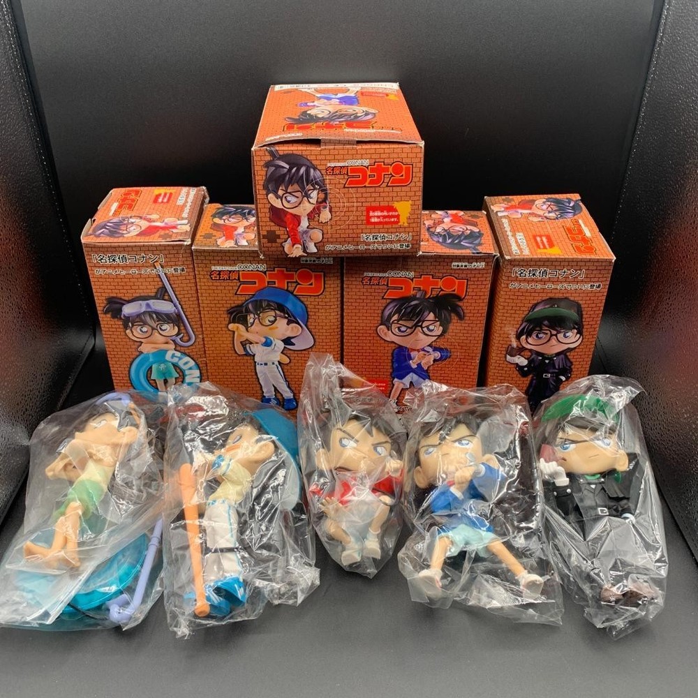 Chaoer Detective Conan Figures Set Full Collection 5 Figures Complete Bundle