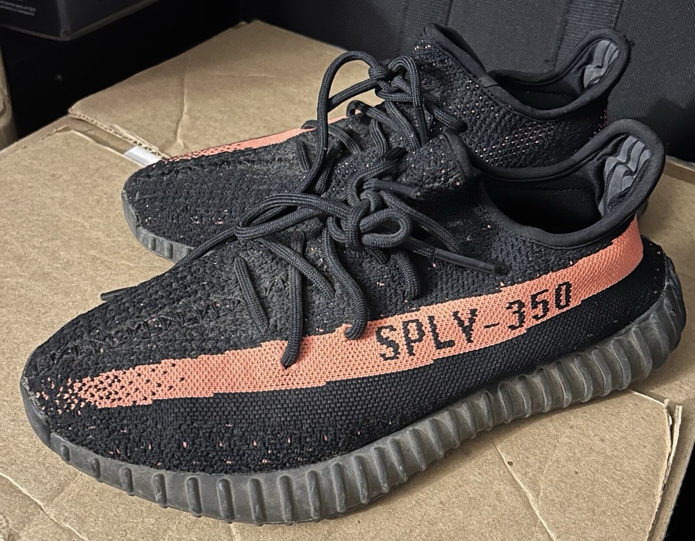 Size 8 - adidas Yeezy Boost 350 V2 Low Red Stripe