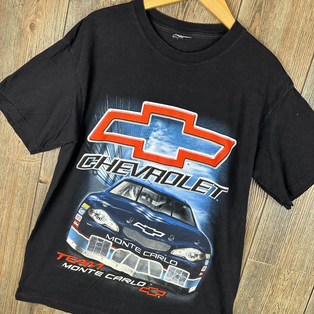 NASCAR Tour 2004 Chevrolet Monte Carlo Racing Tee Shirt Vintage Adult Medium
