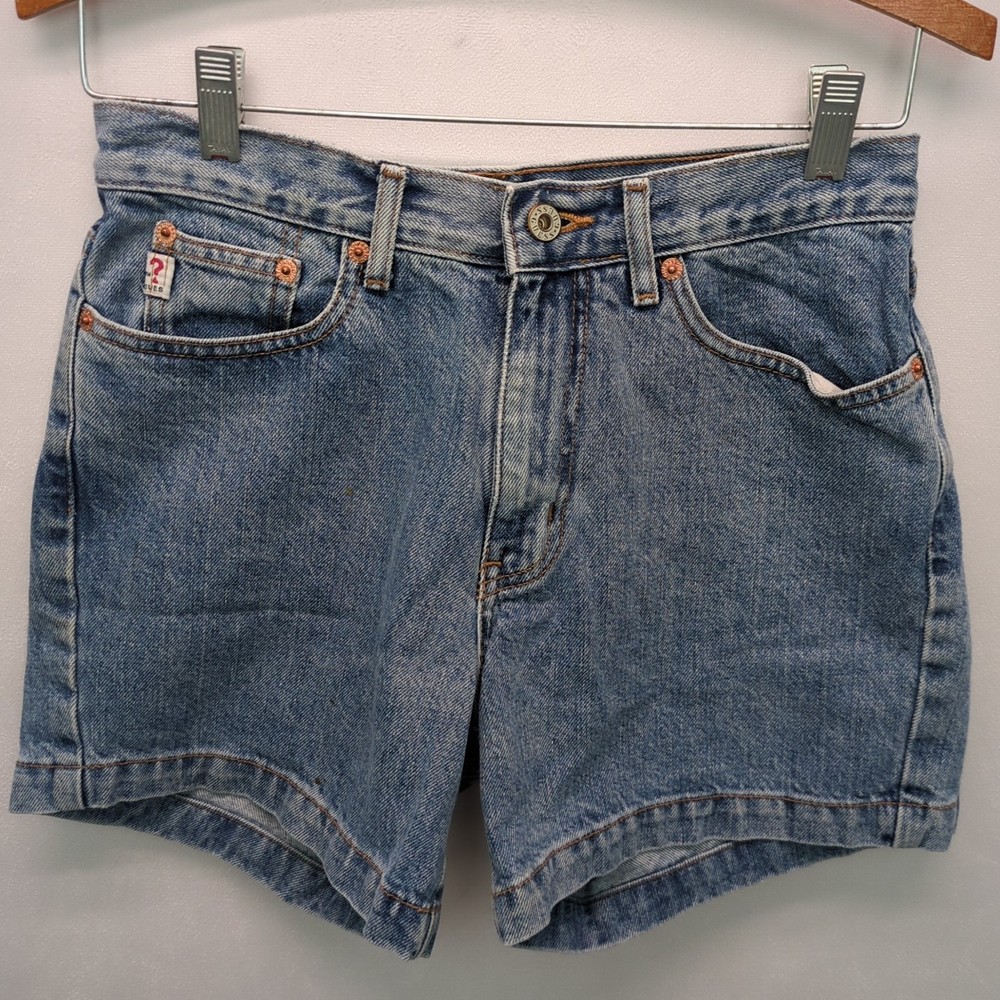 Vintage Guess Medium Wash Shorts Women’s Size 28 Blue Denim Cotton