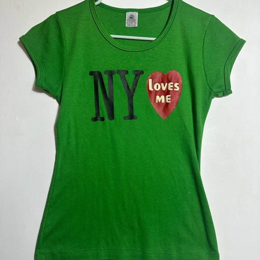 Rare Vintage Stedman Green baby-t NY loves Me