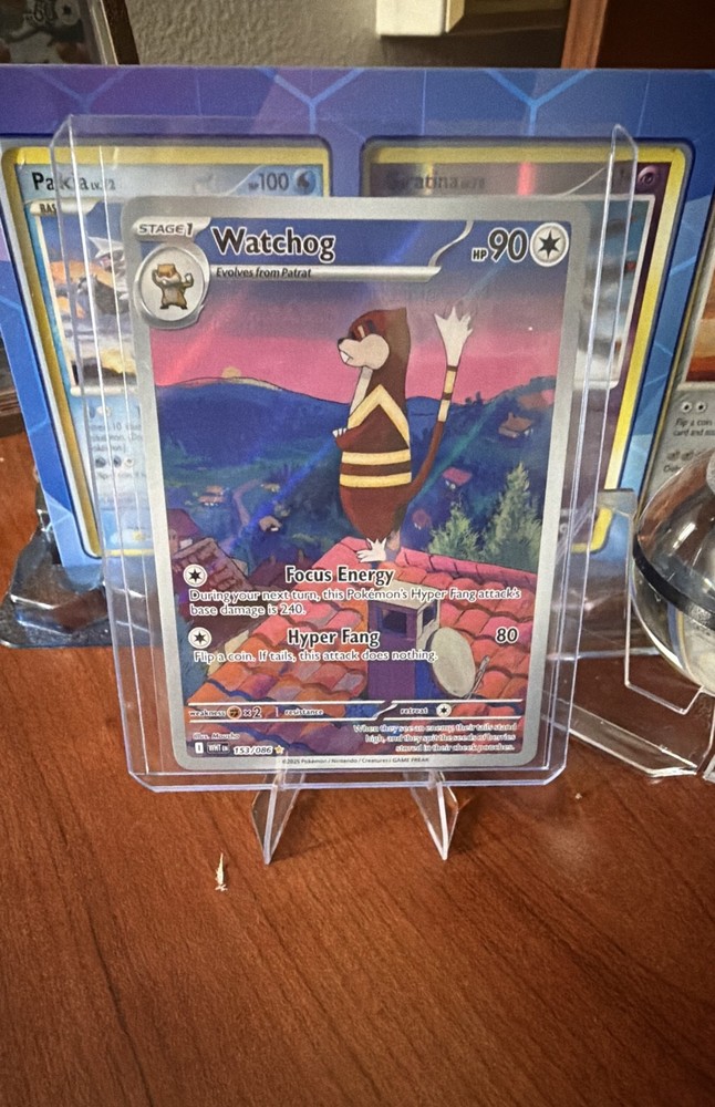 Watchog 153/086 Sv: White Flare Holo