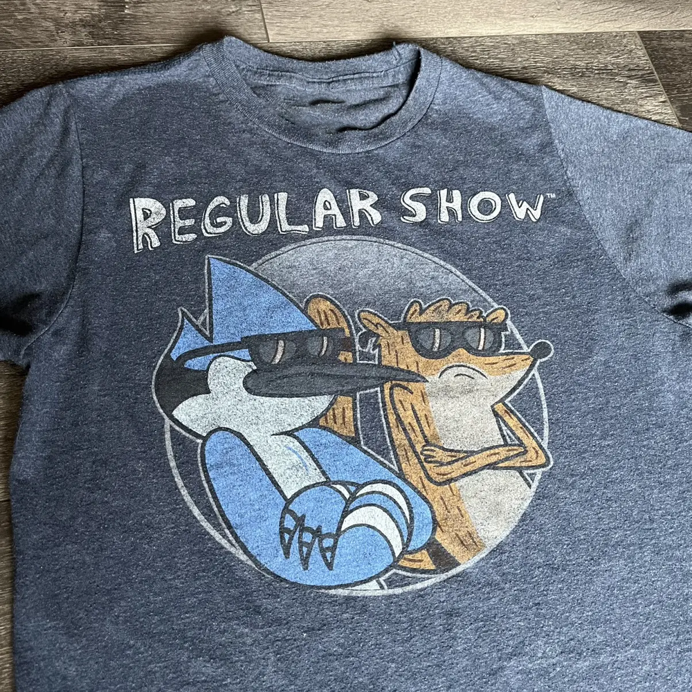 Vintage Regular Show in dark heather T-shirt All Size S to 5XL BA200 FREE SHIPPI