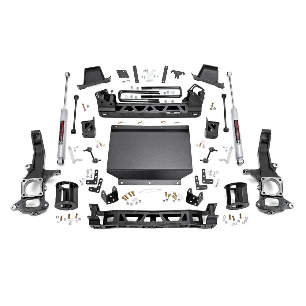 Nissan Titan XD 4WD 6-Inch Lift Kit with N3 Shocks Front & Rear by Rough Country