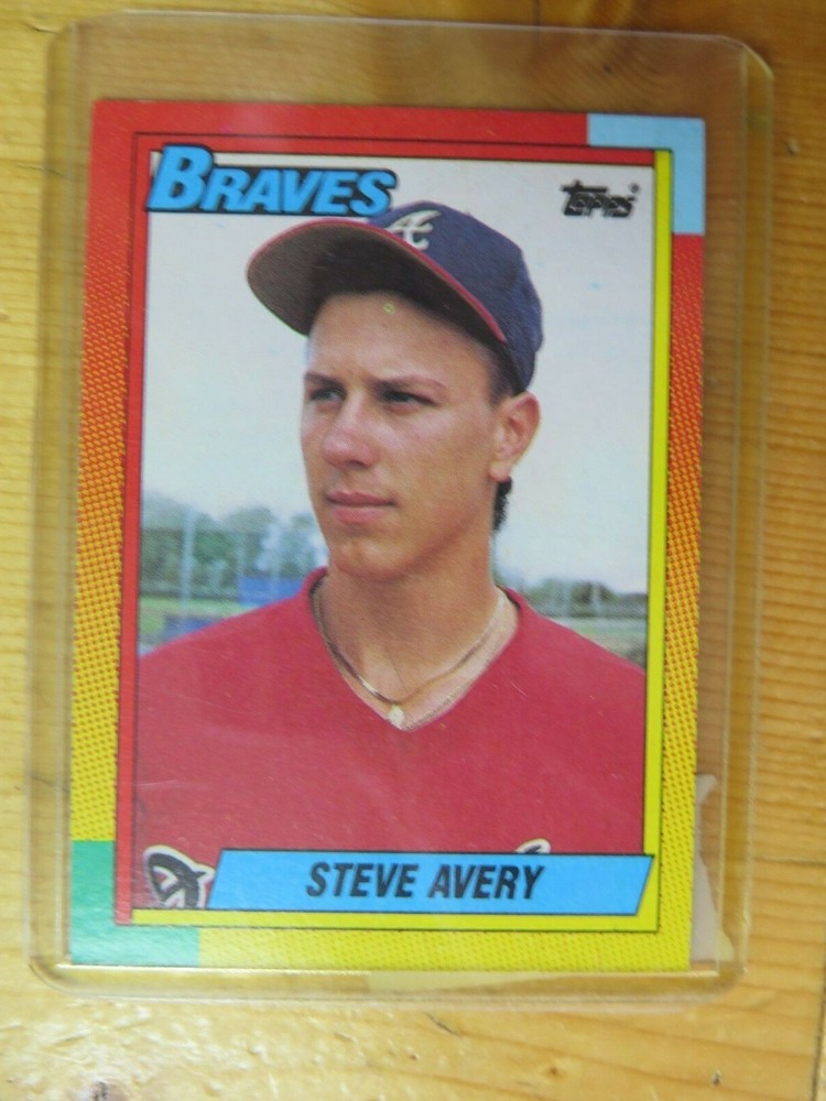 1990 Topps Traded Tiffany Box Set Steve Avery #4T Collector's Edition