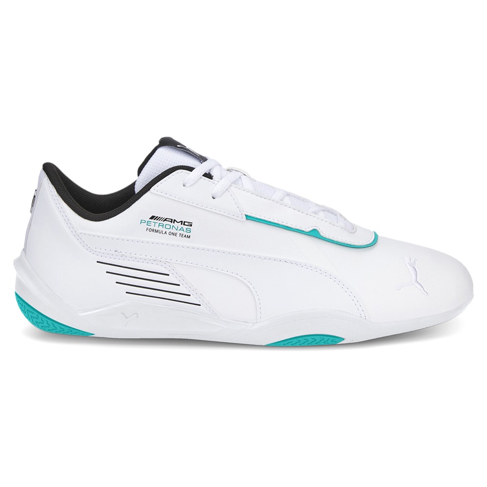PUMA Mercedes Amg Petronas F1 X  R Cat Machina Lace Up  Mens White Sneakers Casu