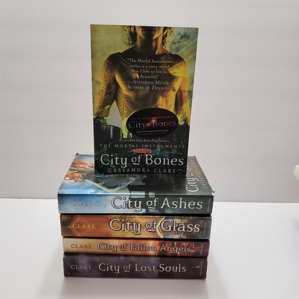 Lot of 5: The Mortal Instruments Books 1-5 by Cassandra Clare