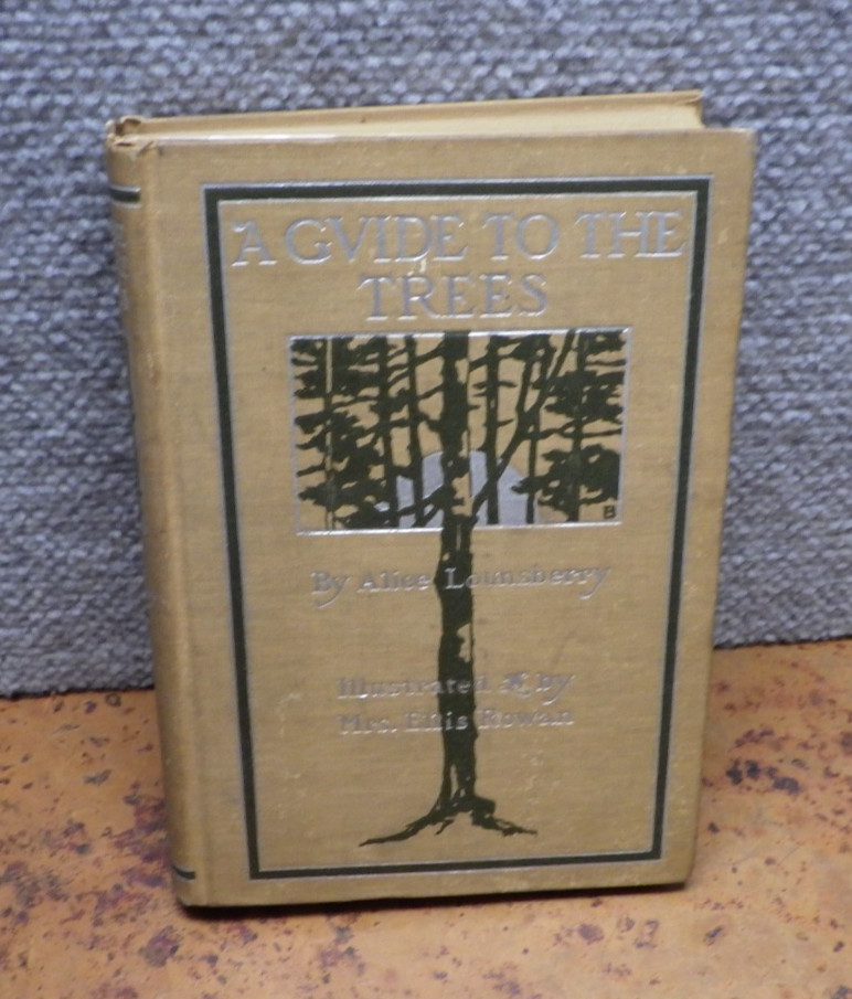 A Guide To The Trees Alice Lounsberry Illustrated 1900 HC Book C2