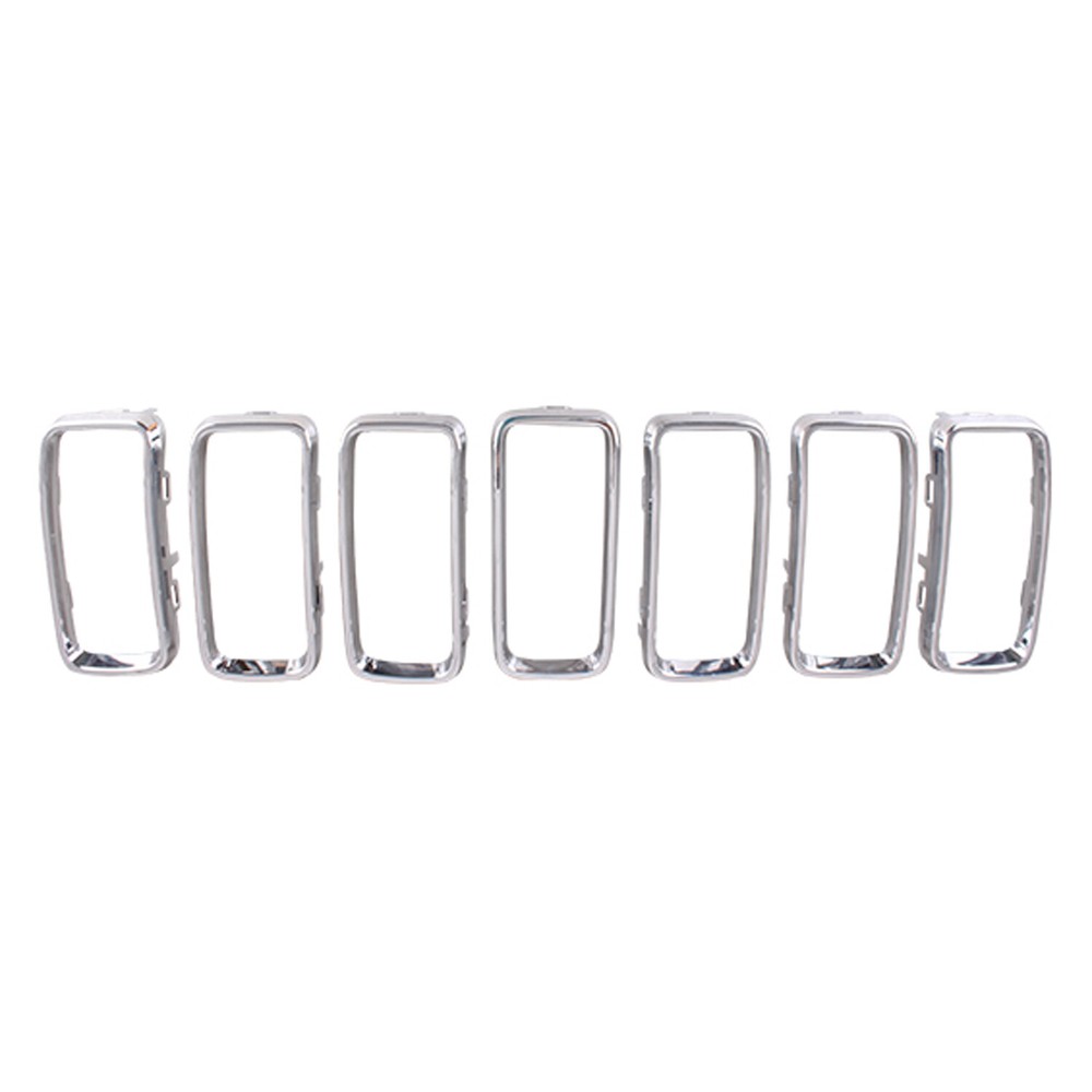 New Grille Trim Ring Set Fits 2019-2022 Jeep Renegade 104-02679E CAPA