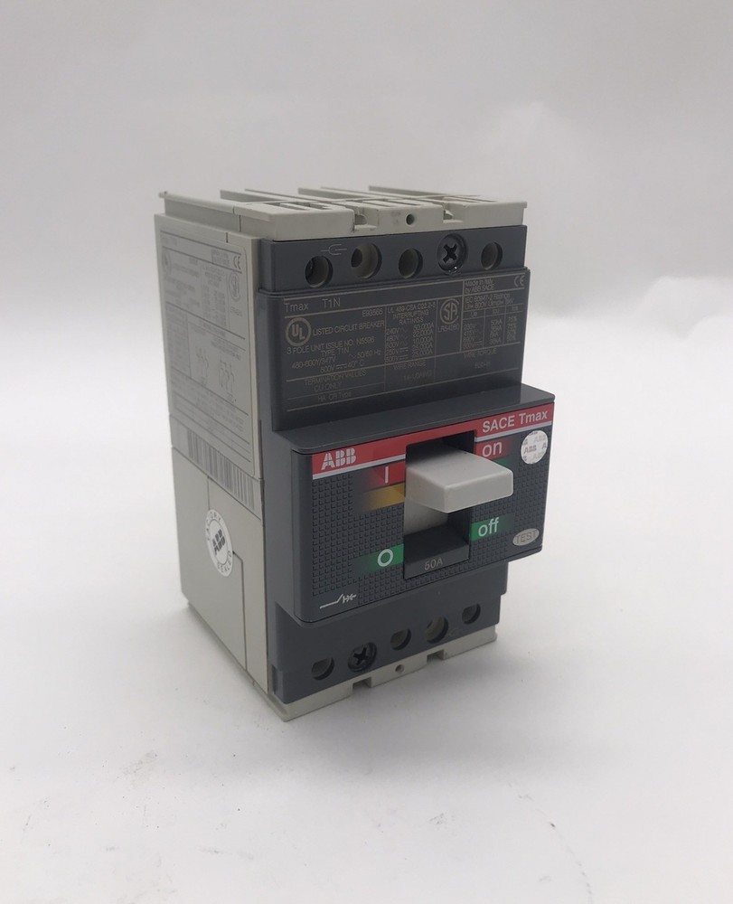 Houston Stock New Abb T1N050Tl Sace Tmax 50 Amp 600 V Free 2 Day Air Shipping