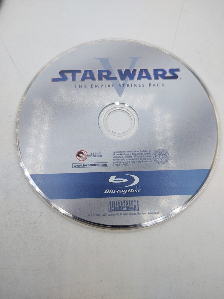 ✅ STAR WARS Saga Disc 5 The Empire Strikes Back V Disc Only BLU-RAY REPLACEMENT✅