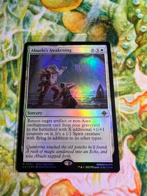 Abuelo's Awakening (Foil) MTG: LCI *Pack Fresh*-image