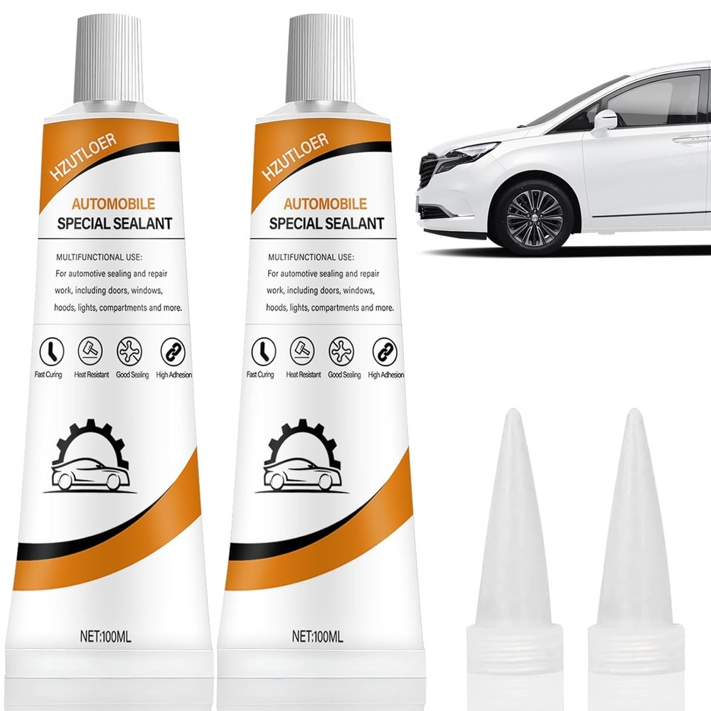 200ML Black Automotive Windshield Sealant with High Bonding Strength