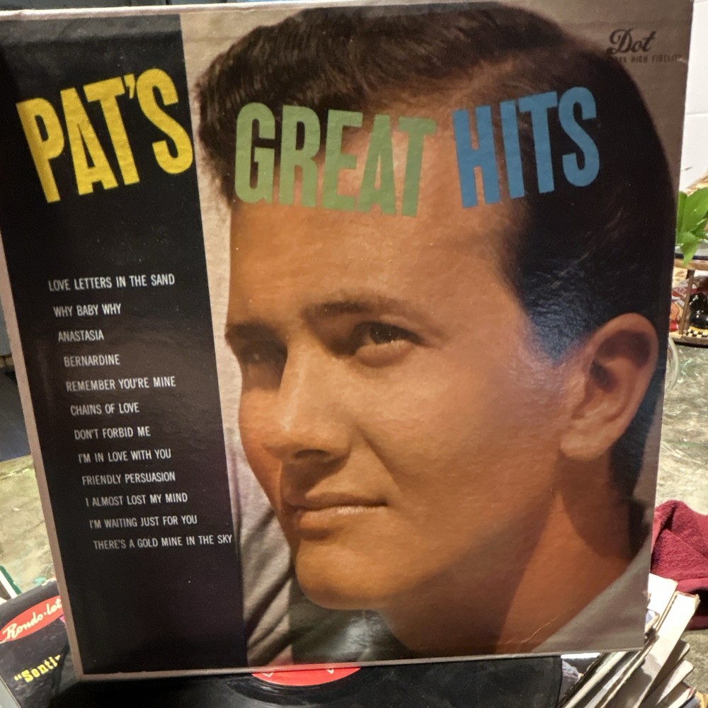 Pat Boone Pat's Great Hits Greatest Hits 12