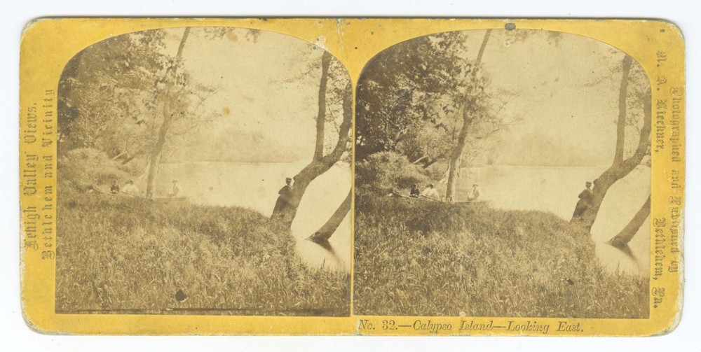 D1783~ PENNSYLVANIA – Calypso Island Stereoview – M.A. Kleckner