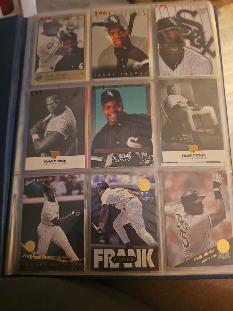 Frank Thomas Baseball Card Lot