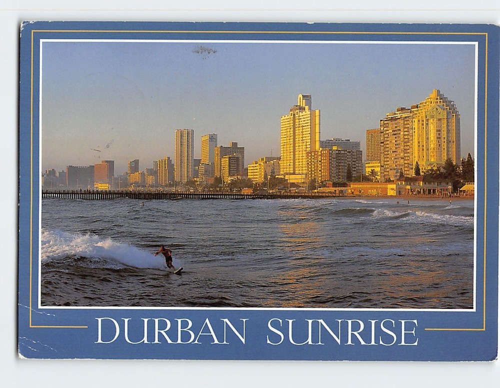 Postcard Durban Sunrise Durban South Africa