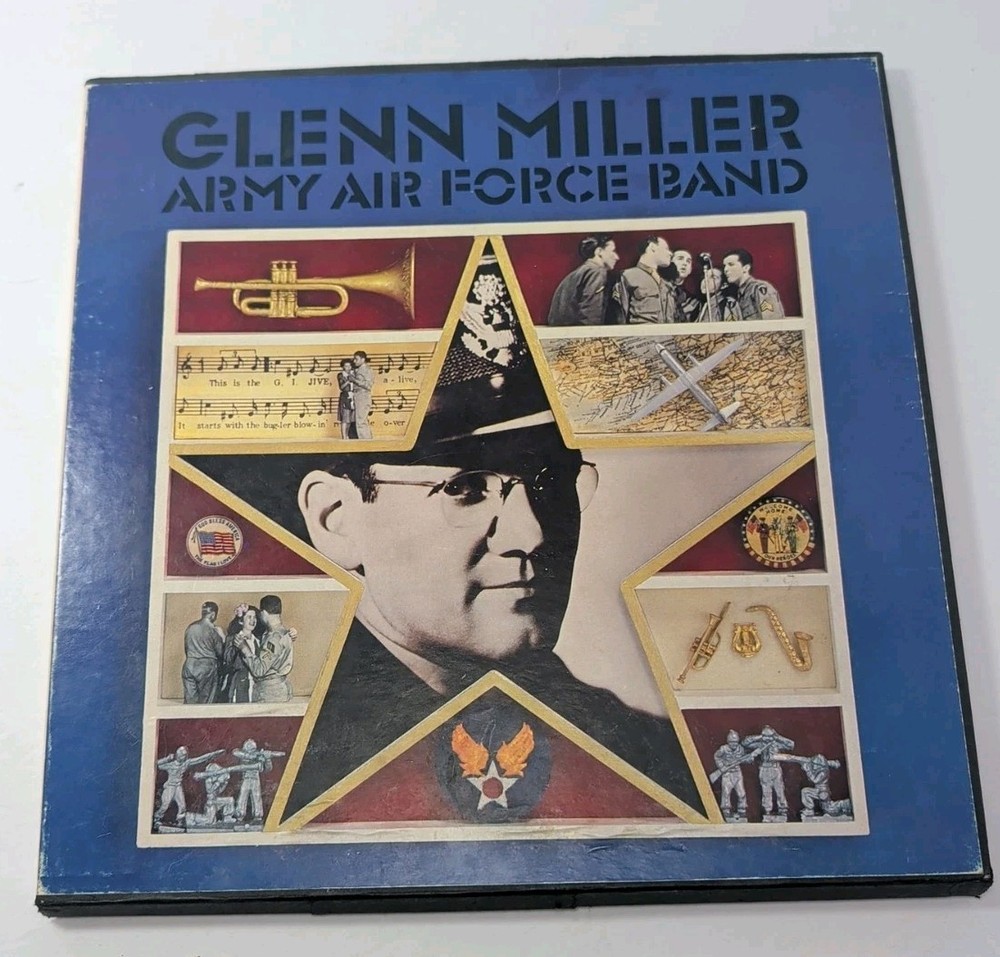 Glen Miller And The Army Air Force Band 4 LP RCA Victor ‎41-6661  VG+  
