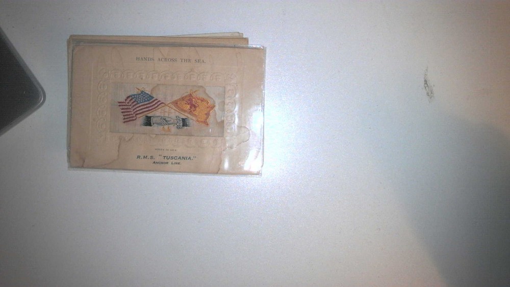 Vintage Fabric Postcard Collection