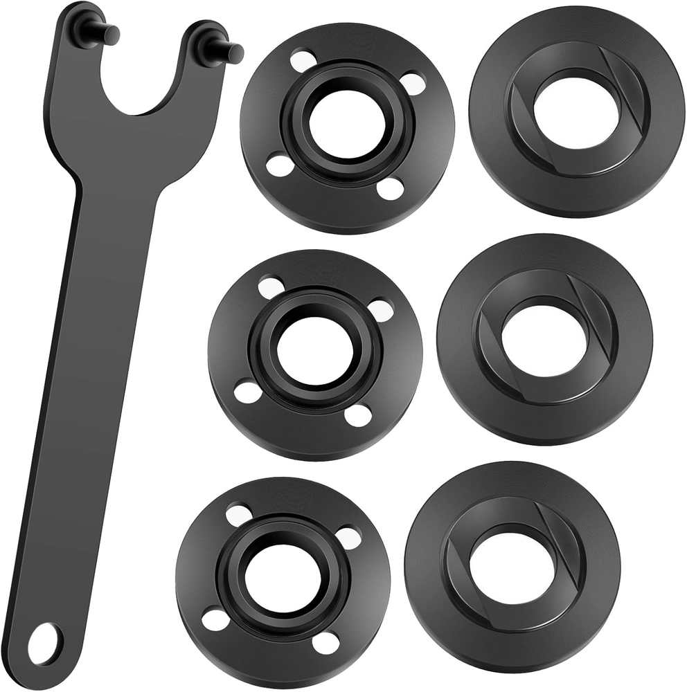 7PCS Angle Grinder Nut & Flange Set for Dewalt Milwaukee Bosch Tools